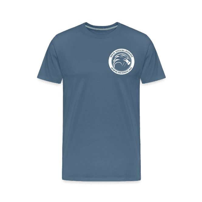Hovedbilde Nes Hovslageri T-shirt blågrå herre